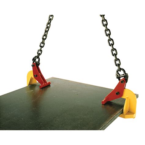 sheet metal lifting clamps|horizontal steel plate lifting clamps.